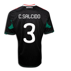 Adidas 2010-11 Mexico World Cup away (C.Salcido 3)