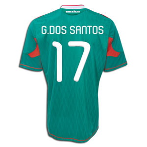 National teams Adidas 2010-11 Mexico World Cup home (G.Dos Santos 17)