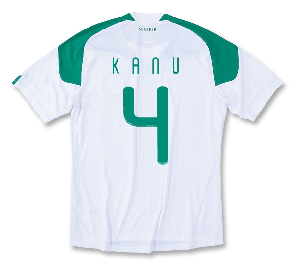 National teams Adidas 2010-11 Nigeria World Cup Away (Kanu 4)