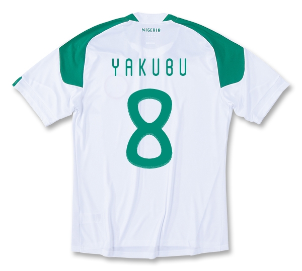 Adidas 2010-11 Nigeria World Cup Away (Yakubu 8)