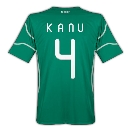 National teams Adidas 2010-11 Nigeria World Cup Home (Kanu 4)
