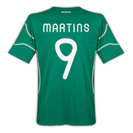 Adidas 2010-11 Nigeria World Cup Home (Martins 9)