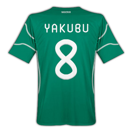 Adidas 2010-11 Nigeria World Cup Home (Yakubu 8)