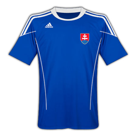 Adidas 2010-11 Slovakia Adidas World Cup Home Shirt