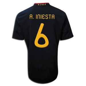 Adidas 2010-11 Spain World Cup Away (A.Iniesta 6)