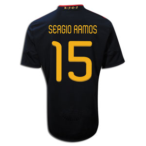 Adidas 2010-11 Spain World Cup Away (Sergio Ramos 15)