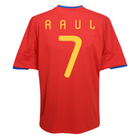 Adidas 2010-11 Spain World Cup home (Raul 7)