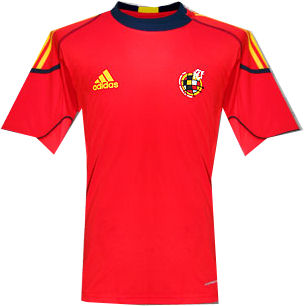 National teams Adidas 2010-11 Spain World Cup Training Jersey - Kids