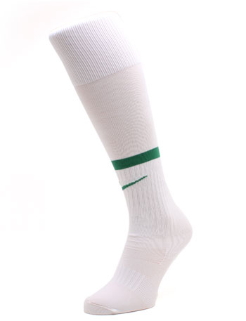 National Teams  Brazil Football Home Socks White/Green
