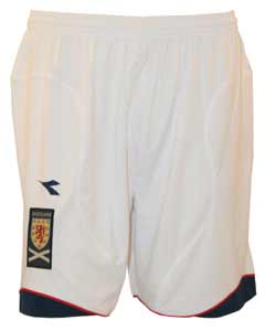 National teams Diadora 08-09 Scotland home shorts