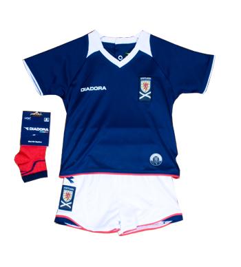 National teams Diadora 08-09 Scotland Little Boys home
