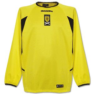 National teams Diadora Scotland GK home 04/05