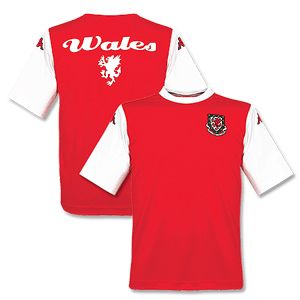 National teams Kappa Wales Dragons Poly Tee 04/05