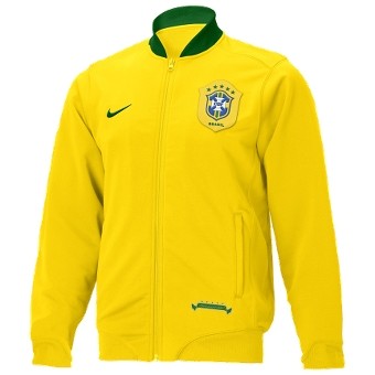 National teams Nike 08-09 Brazil Anthem Jacket (yellow)