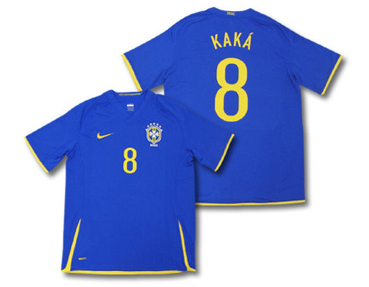 Nike 08-09 Brazil away (Kaka 8)