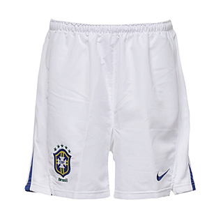 Nike 08-09 Brazil away shorts - Kids