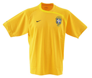 Nike 08-09 Brazil Training Jersey (yellow)