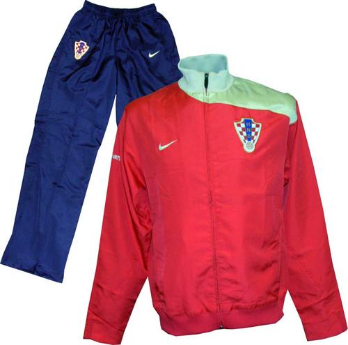 National teams Nike 08-09 Croatia Woven Warmup Suit (red)