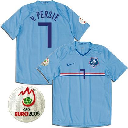 Nike 08-09 Holland away (V.Persie 7)
