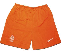 Nike 08-09 Holland home shorts (orange) - Kids