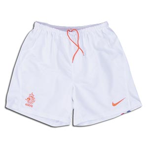 Nike 08-09 Holland home shorts (white) - Kids