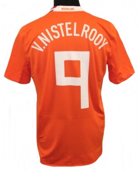 Nike 08-09 Holland home (V.Nistelrooy 9)
