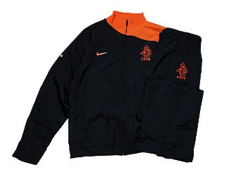 National teams Nike 08-09 Holland Woven Warmup Suit (black)