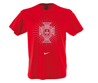 National teams Nike 08-09 Portugal Federation Tee (red)