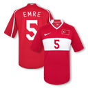 Nike 08-09 Turkey home (Emre 5)