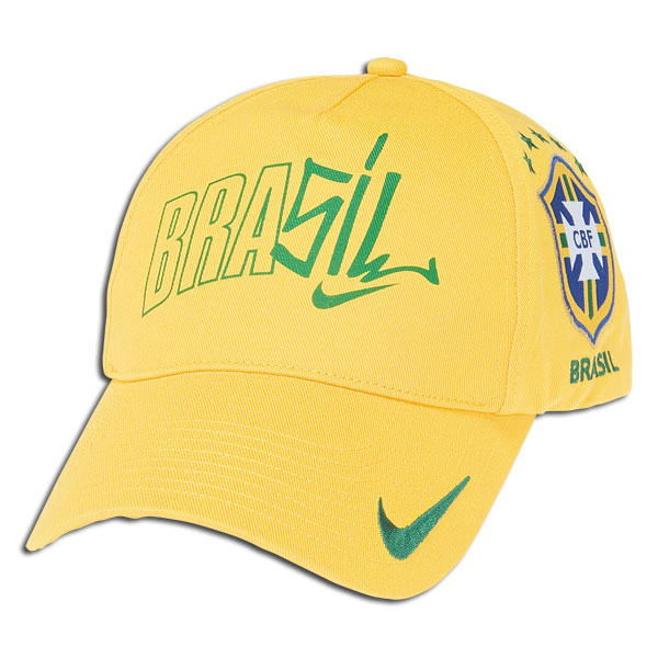 National teams Nike 2010-11 Brazil Nike Core Federation Cap (Yellow)