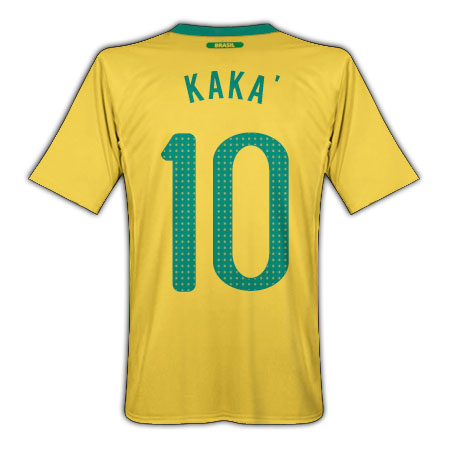 National teams Nike 2010-11 Brazil World Cup Home (Kaka 10)