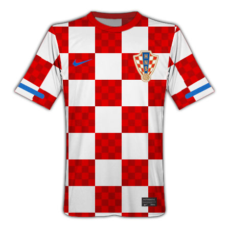 Nike 2010-11 Croatia Nike Home Shirt (Kids)