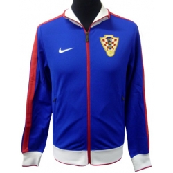 National teams Nike 2010-11 Croatia Nike N98 Track Jacket (Blue)