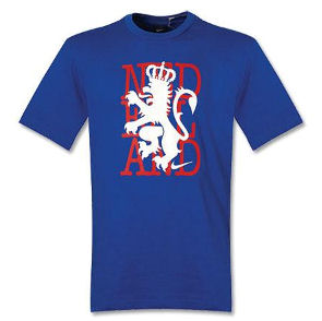 Nike 2010-11 Holland Nike World Cup Cotton Tee (Blue)