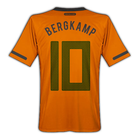 Nike 2010-11 Holland World Cup Home (Bergkamp 10)