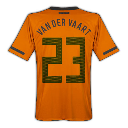 Nike 2010-11 Holland World Cup Home (Van der Vaart 23)