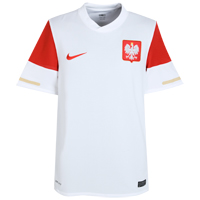 Nike 2010-11 Poland Nike Home Shirt (Kids)