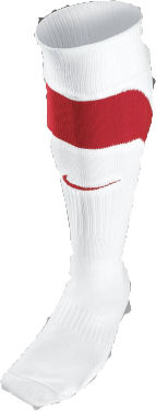 National teams Nike 2010-11 Poland Nike Home Socks (White)