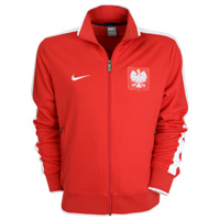 National teams Nike 2010-11 Poland Nike N98 Track Jacket (Red)
