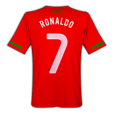 National teams Nike 2010-11 Portugal World Cup Home (Ronaldo 7)