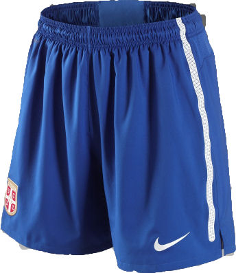 Nike 2010-11 Serbia Nike World Cup Home Shorts