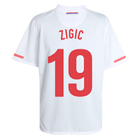 Nike 2010-11 Serbia World Cup Away (Zigic 19)