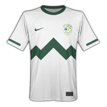 Nike 2010-11 Slovenia Nike World Cup Home Shirt