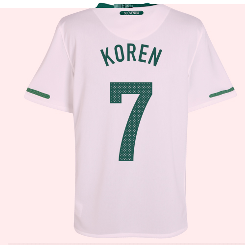 Nike 2010-11 Slovenia World Cup Home (Koren 7)