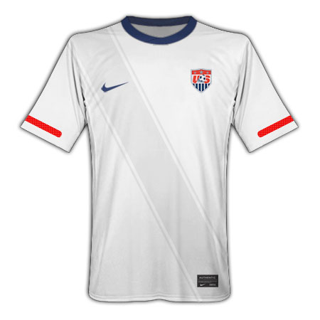 Nike 2010-11 USA Nike World Cup Home Shirt