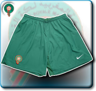 National teams Nike Morocco home shorts 04/05