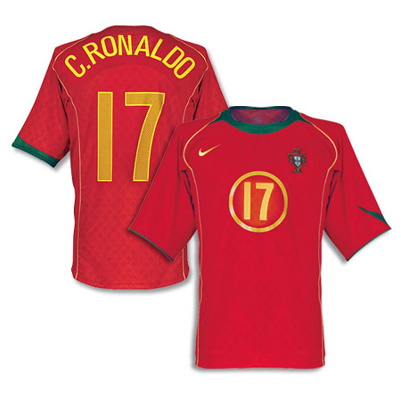 National teams Nike Portugal home (C.Ronaldo 17) 04/05