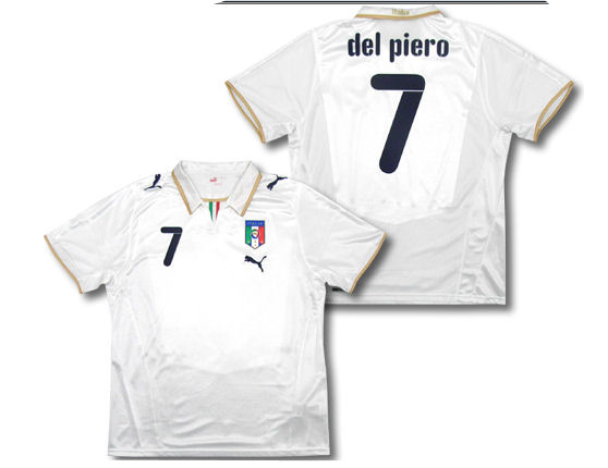 National teams Puma 08-09 Italy away (Del Piero 7)