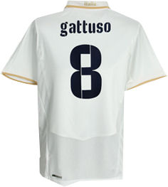 National teams Puma 08-09 Italy away (Gattuso 8)