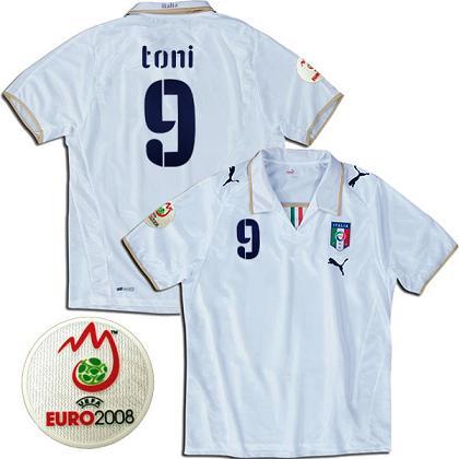 National teams Puma 08-09 Italy away (Toni 9)